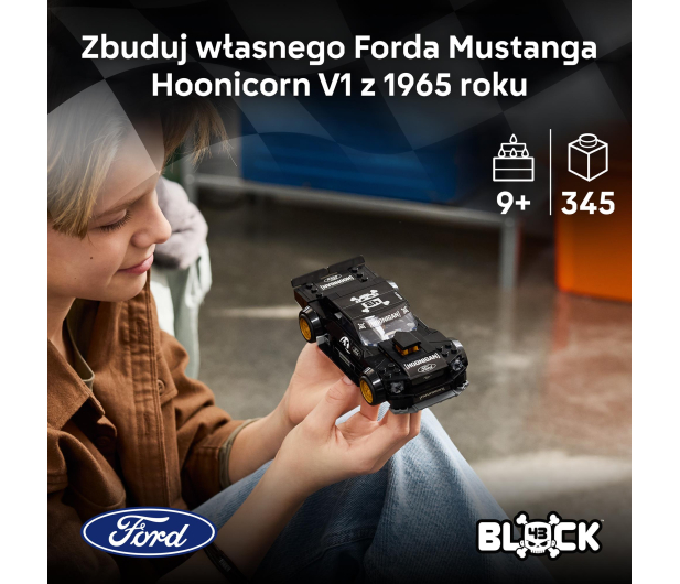 LEGO SPEED CHAMPIONS 77262 65 ford mustang hoonicorn v1 kena bloc - 1529879 - zdjęcie 5